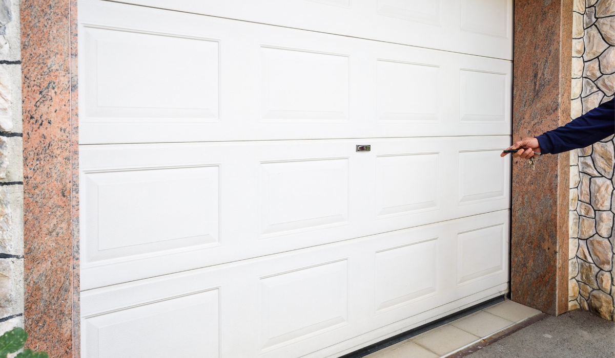 Smart home automation garage doors