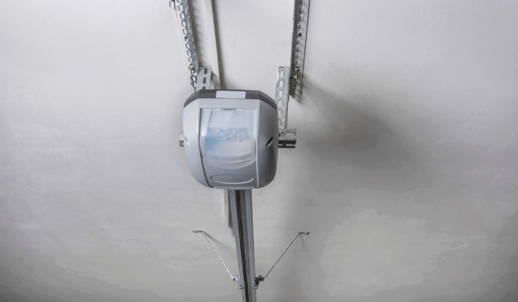 Emergency battery backup for garage door