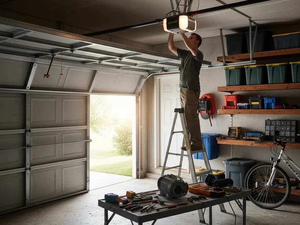 Garage opener motor repair